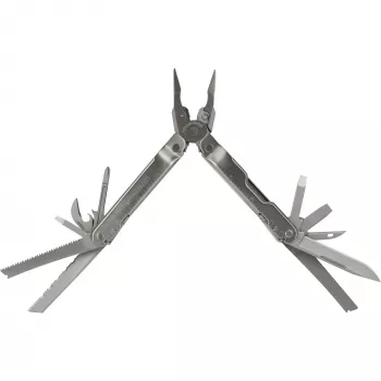Leatherman Multitool Super Tool 300 (19x) Edelstahl