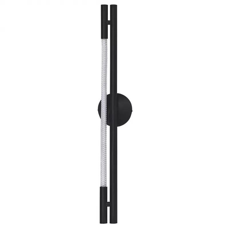 LED-Wandleuchte ActiveJet AJE-CHARLIE NW, 1100 lm, 4000 K, 8 W, Schwarz, 798×120×65 mm