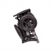 Walker (Rollator) ANTAR AT51036 — schwarz, Sitzhöhe 27,9 cm (11 Zoll), 9 kg, max. Belastung 136 kg, Breite 870 mm, Tiefe 630 mm