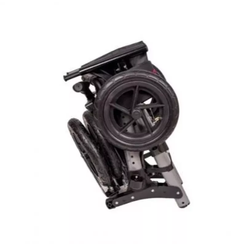 Walker (Rollator) ANTAR AT51036 — schwarz, Sitzhöhe 27,9 cm (11 Zoll), 9 kg, max. Belastung 136 kg, Breite 870 mm, Tiefe 630 mm