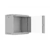 Lanberg WF03-5309-10S Rack-Schrank 9U Wandmontage-Rack Schwarz
