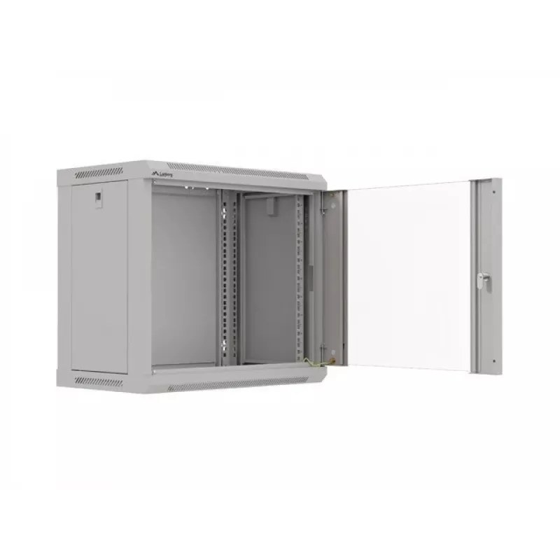 Lanberg WF03-5309-10S Rack-Schrank 9U Wandmontage-Rack Schwarz