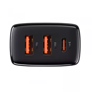 Baseus 30W USB-Ladegerät QC PD3.0 Typ C PD-Schnellladegerät für iPhone 17 16 15 14 13 12 Pro Max Xiaomi Samsung