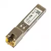 Netzwerk-Switch-Modul MikroTik S-RJ01 — 1× Gigabit-Ethernet (RJ-45), 1000 Mbit/s, 1,25 Gbit/s Datenrate, 0,1 km Übertragung