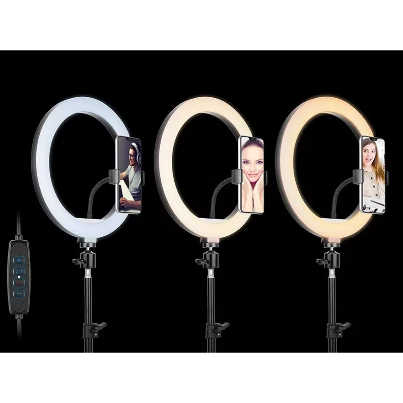 TRACER RING 30cm Ringlicht mit Stativ 210cm