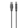 Belkin USB 2.0 Premium Druckerkabel, USB-A / USB-B, 1,8 m, schwarz.