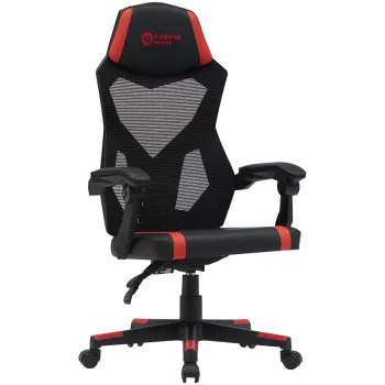 Canyon MCH01 - Flow - ergonomischer Gaming-Stuhl - schwarz und rot