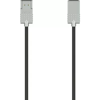 Hama Ultra-schlank HDMI-Kabel 1 m HDMI Typ A (Standard) Schwarz, Silber