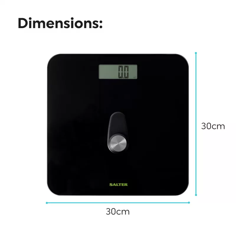 Digitale Personenwaage Salter 9224 BK3RFEU16 Eco Power Schwarz