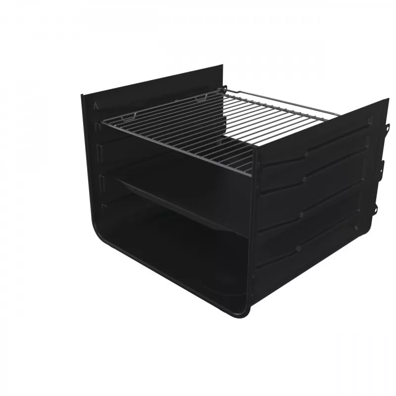 Freistehender Gasherd mit Backofen Gorenje GG5A10WFFM — 4-Flammen-Kochfeld, 70 l Backofen, emaillierte Oberfläche, weiß