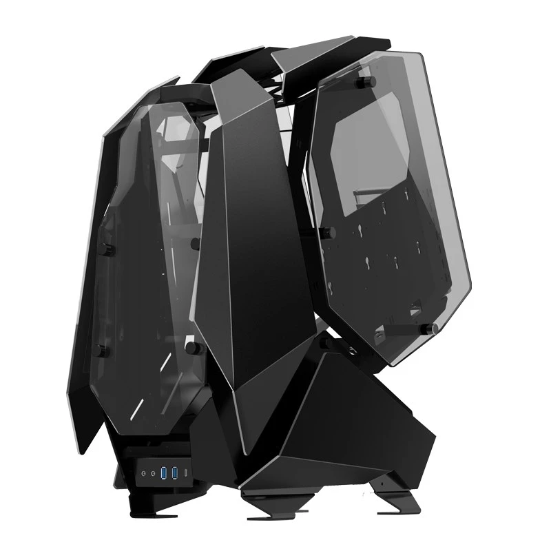 PC-Gehäuse Jonsbo MOD5, ATX, Schwarz