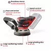 Bodenschleifmaschine EINHELL TP‑RS 18/32 Li BL Solo — 24.000 U/min, Schwarz/Rot, 1,11 kg