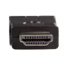 Akyga AK-AD-40 HDMI (M) auf HDMI (F) 180° drehbarer Winkeladapter, Schwarz