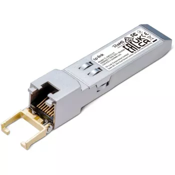 TP-Link 10G BASE-T RJ45 SFP+ Modul, Kupfer, 10300 Mbit/s, RJ-45, 100 m, 10 Gigabit Ethernet, IEEE 802.3, IEEE 802.3ab, IEEE 802.3an, IEEE 802.3bz
