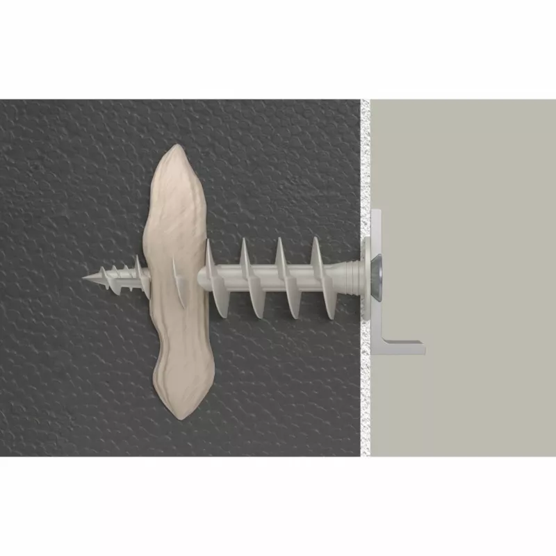 Schraubdübel Fischer 570349 FID II Plus 80mm Weiß 25 Stück