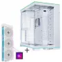 Lian Li O11 Dynamic EVO RGB PC-Enclosure Bundle + HydroShift II LCD-S 360TL AiO - Weiß