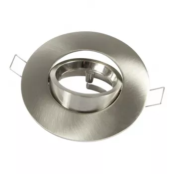 Synergy 21 LED Retrofit GU10 / GX5,3 Deckeneinbausatz D09-Silber
