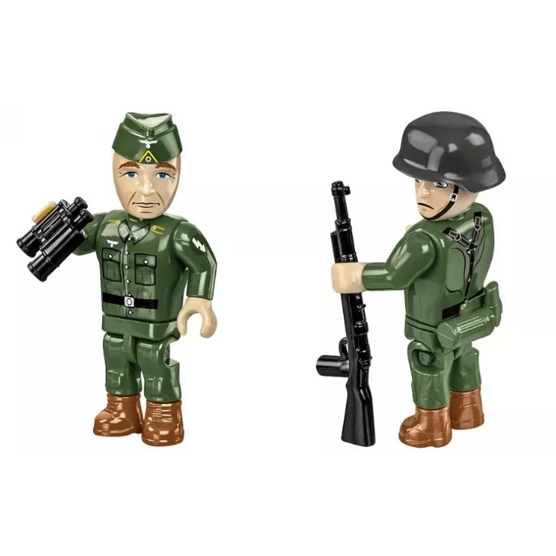 Konstruktionsset Cobi Deutscher Bunker Regelbau 667/642 Modell COBI-3136 – detailliertes Bausteinset