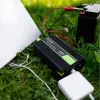 Wechselrichter Grün Cell INV12 3000 W 12 V auf 230 V, 50 Hz, 1 USB, aktive Kühlung, Schwarz