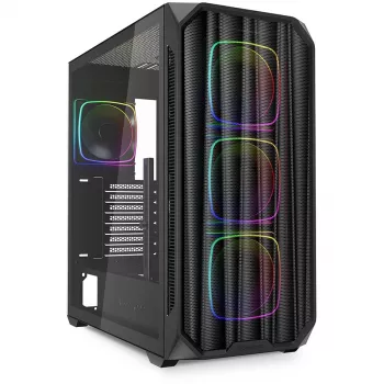 Sharkoon AK5M RGB Midi Tower Schwarz