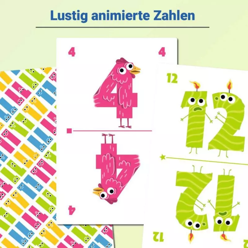 Elfer raus Junior, Kartenspiel