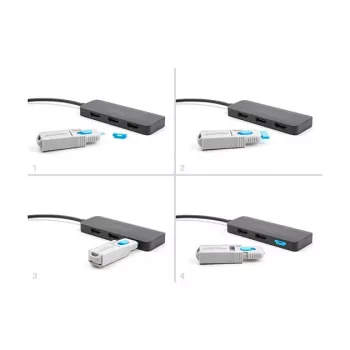 DeLOCK Port Blocker HDMI Buchse 10er-Pack Blau