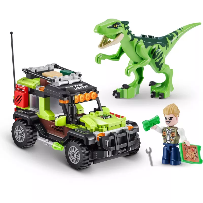 MAX - Dino Adventure Raptor Force, Construction Toy