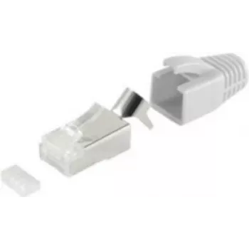 RJ45-Stecker ShiverPeaks BS72067-GR Grau