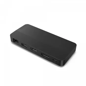Lenovo 40B90100EU Laptop-Dockingstation/Port-Replikator Kabelgebunden USB 3.2 Gen 1 (3.1 Gen 1) Typ-C Schwarz