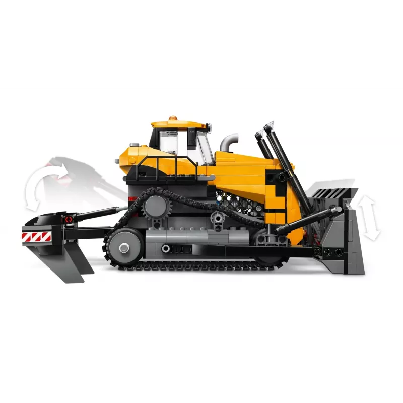 Spielzeug-Bau-Bulldozer LEGO 60466, City-Serie, 682 Teile, 3 Minifiguren, empfohlenes Alter 8+, Größe 120×240×130 mm