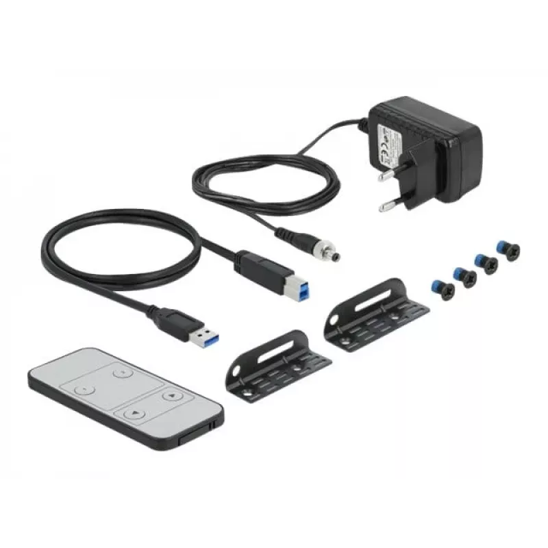KVM-Switch DeLOCK 11484 Schwarz