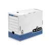 Fellowes Archivbox R-Kive PRIMA, Weiß-Blau (B)200 mm, aus 100 % recyceltem Karton, 100 % recycelbar (0028501)