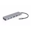 Gembird A-CM-COMBO3-03 USB Type-C 3-in-1 Multi-Port-Adapter (Hub + HDMI + PD)