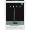 AENO Sonic Electric Toothbrush DB6: Schwarz, 5 Modi, kabelloses Laden, 46000 U/min, 40 Tage ohne Aufladen, IPX7