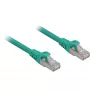 Netzwerkkabel Sharkoon Cat.6a SFTP RJ-45 Cat6a 0,25 m Grün