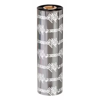 Zebra 2300 Performance Wachs-Thermotransferband 74 m Schwarz