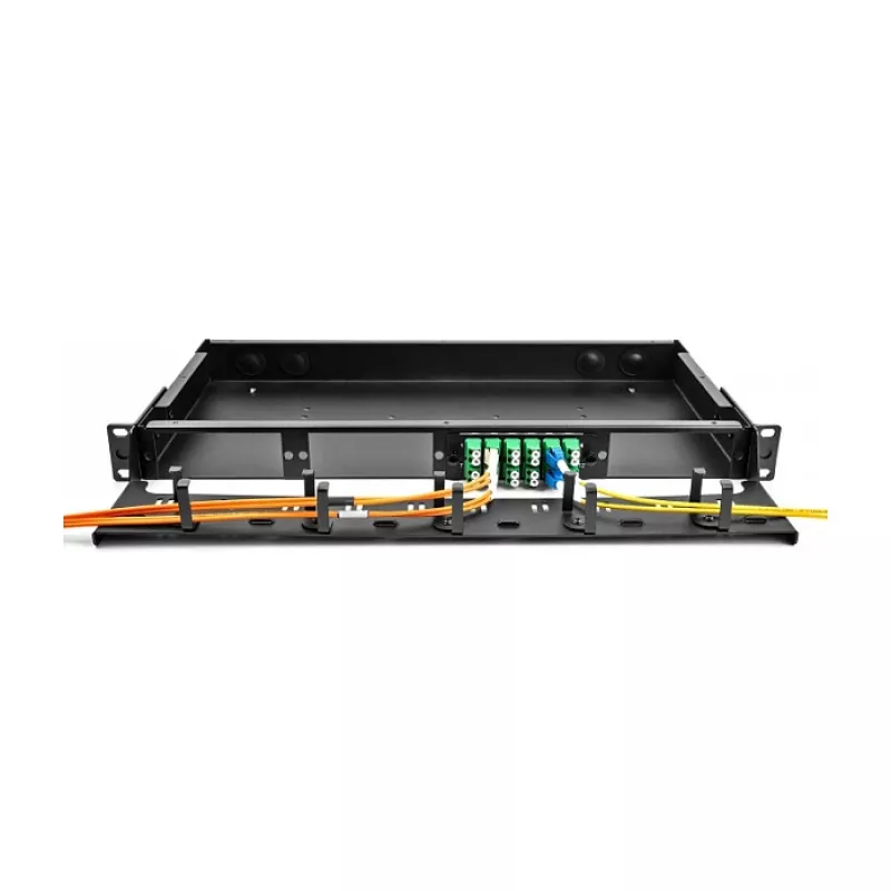 DeLOCK Fiber Optic HD Kassette MPO-Stecker auf 12× SC Simplex Buchse 12 Fasern Singlemode 9/125 µm