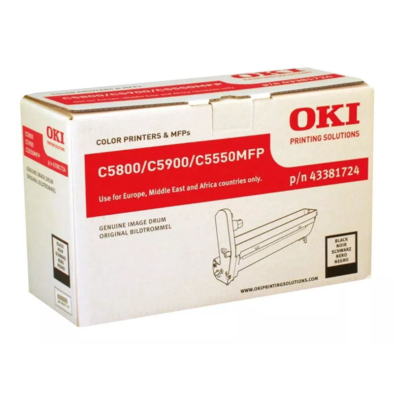 OKI Bildtrommel schwarz für C5800 C5900 C5550MFP 20000 Seiten