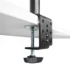 Maclean TV-Halterung 13-27 Zoll MC-966 (Tisch, 27), Monitorständer, Schwarz