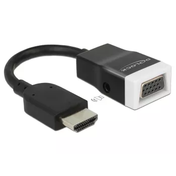 Videokabel-Adapter HDMI Typ A VGA D-Sub + 3,5 mm DeLOCK 65587