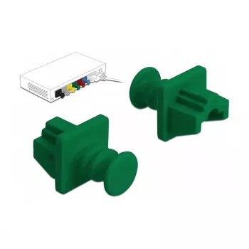 Staubschutzkappe DeLOCK 86512 RJ-45 10 Stück