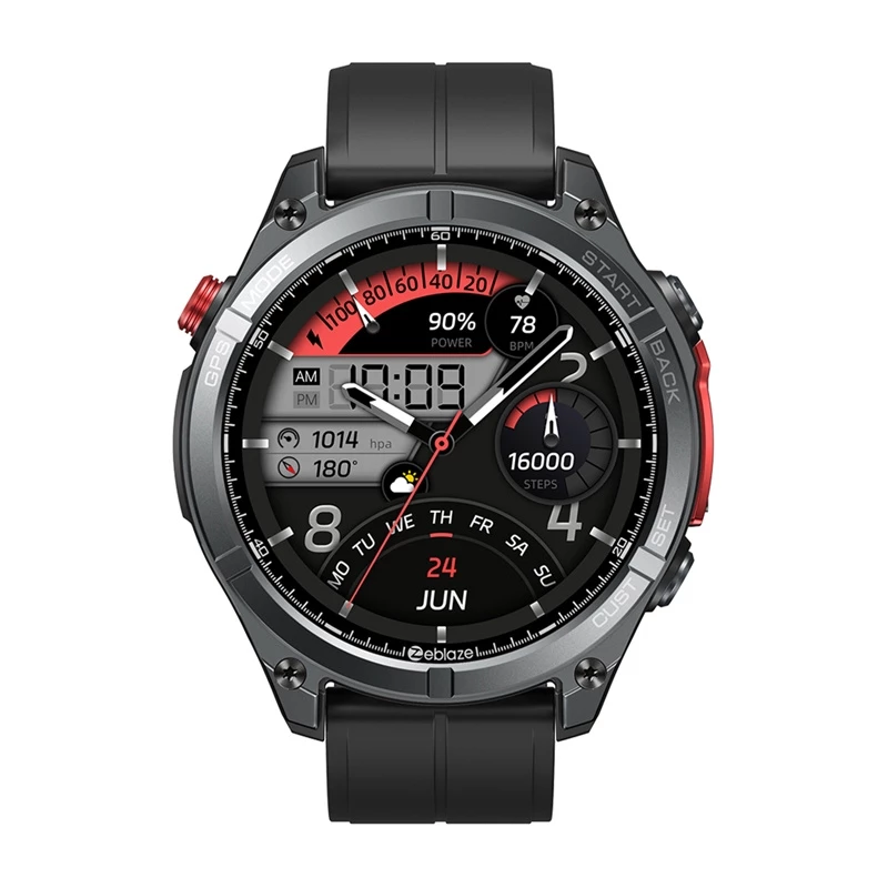 Smartwatch Zeblaze Stratos 4 Schwarz