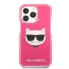 Karl Lagerfeld KLHCP13XTPECPI Iphone 13 Pro Max 6.7 Hartschale Fuchsia/FUSCHIA Choupette Head