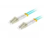 Glasfaserkabel LANBERG FO-LULU-MD31-0030-TQ, OM3, LC–LC, 3 m, Aqua