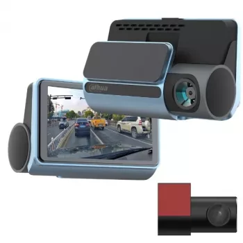 Dahua Technology DHI-DAE-HC3511GW-S8 Dashcam 4K Ultra HD Wi-Fi USB Schwarz, Blau