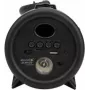Manhattan London Bluetooth-Lautsprecher, ordentliche Klangausgabe (3 W), 3 Stunden Wiedergabezeit, UKW-Radio, Reichweite 10 m, microSD-Kartenleser (32 GB), 3,5-mm-Aux-Anschluss, USB-A-Ladekabel im Lieferumfang, 1200-mAh-Akku, Bluetooth v5, drei Jahre Garantie