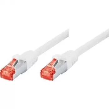 Tecline exertis Connect - Patchkabel - RJ-45 (M) auf RJ-45 (M) - 2 m - SSTP-Kabel - CAT 6 - Halogenfrei - Weiß (71502W)