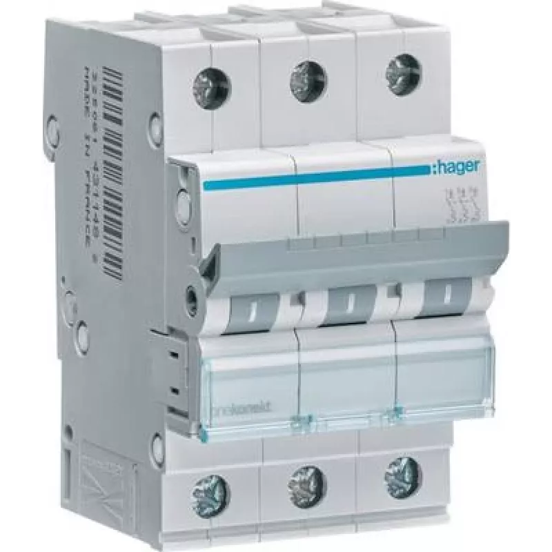 Hager MCN325. AC-Eingangsfrequenz: 50/60 Hz, Nennausgangsstrom: 25 A (MCN325)