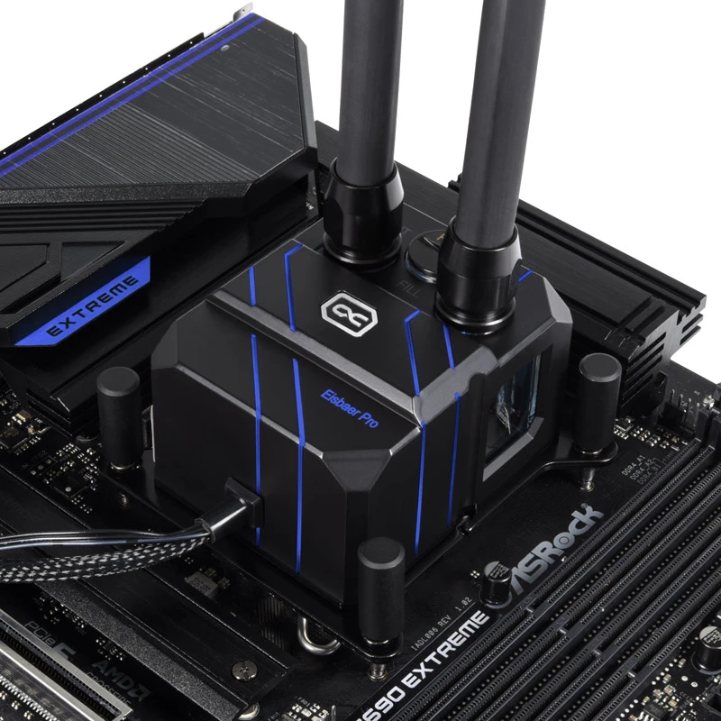 Kühlmittel Alphacool Eisbaer Pro Aurora Acrylic Kupfer Nickel 1/4 Zoll