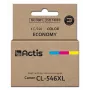 Actis KC-546 Tinte (Canon CL-546XL Ersatz; Supreme; 15 ml; 180 Seiten; Magenta, Cyan, Gelb).